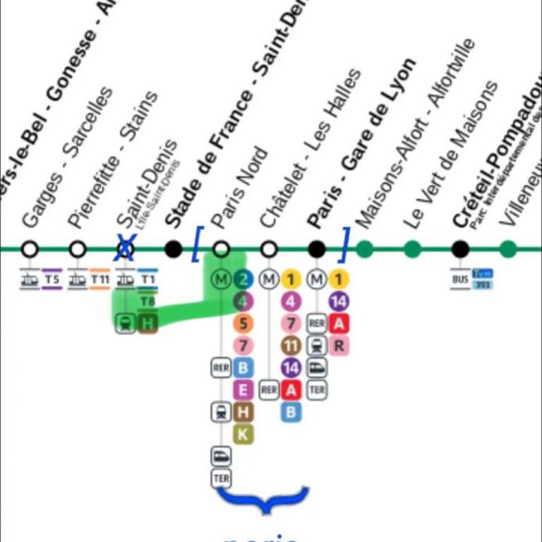 Appt à 10 min de Paris, 15 min a pied du SDF - Apartamento de 3 dormitorios - 28