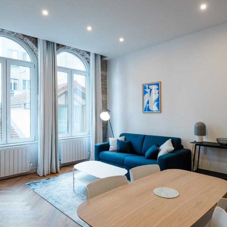 All in Lyon | T2 design & climatisé – Centre - Appartement 1 Chambre - 1