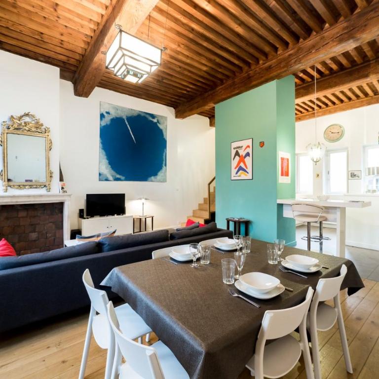 All in Lyon | Grand duplex avec vue sur Fourvière - Appartement - 2