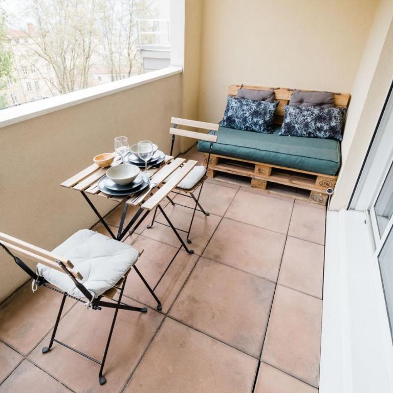AllinLyon | Balcon calme vue St-Bernard - Appartement avec Balcon - 6