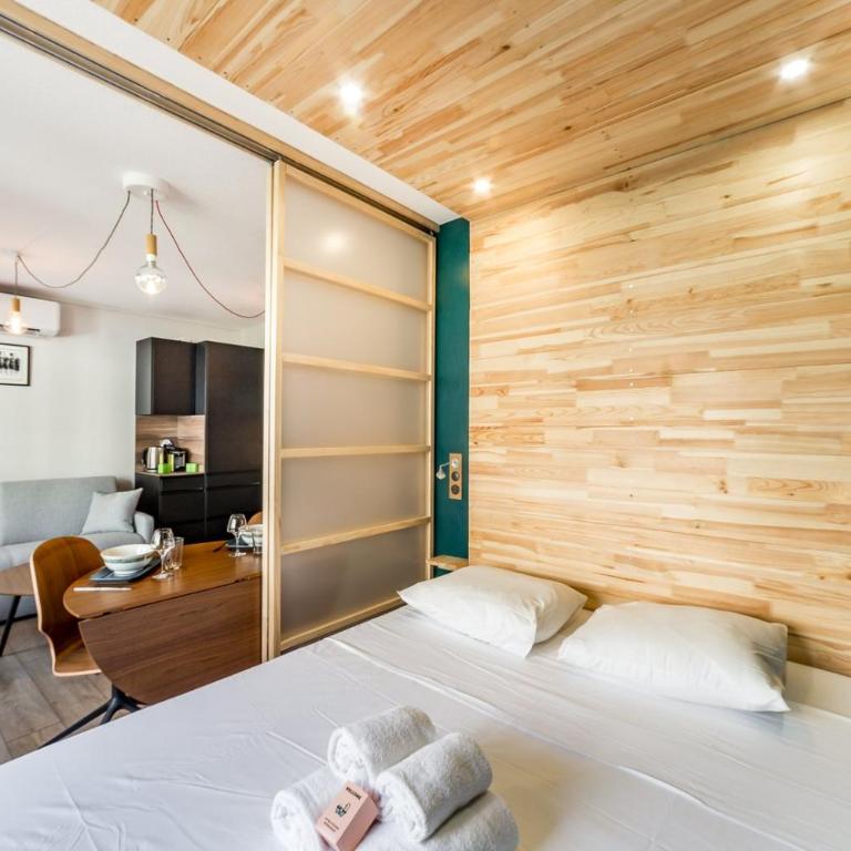 All in Lyon | Studio chic & parking - Apartamento - 19
