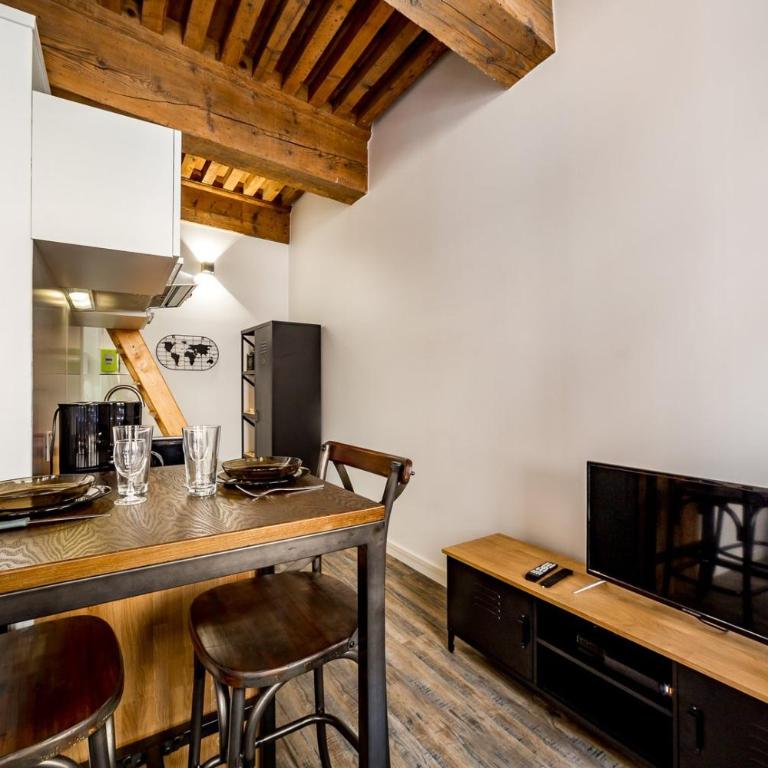 All in Lyon | Studio cosy Presqu’île de Lyon - Apartamento - 4