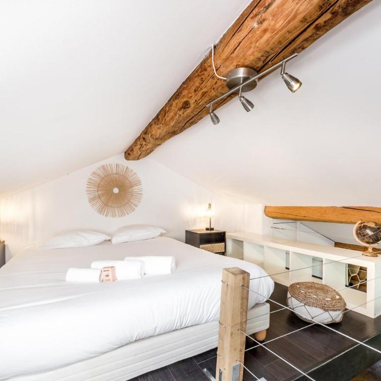 BnGo l Le Perché de la Croix-Rousse l 4p, 2ch, 4ème étage sans ascenseur - Appartement 2 Chambres - 4