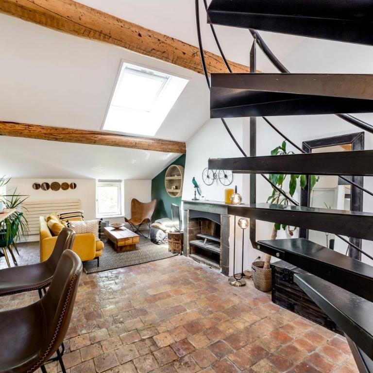 BnGo l Le Perché de la Croix-Rousse l 4p, 2ch, 4ème étage sans ascenseur - Appartement 2 Chambres - 10