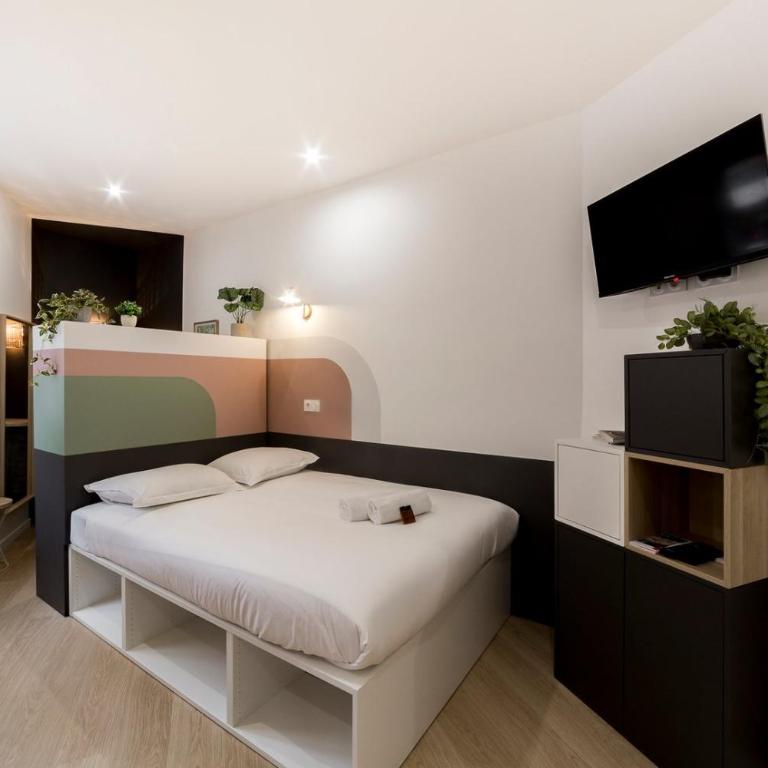 All in Lyon | Studio confortable | métro Garibaldi - Appartement - 3