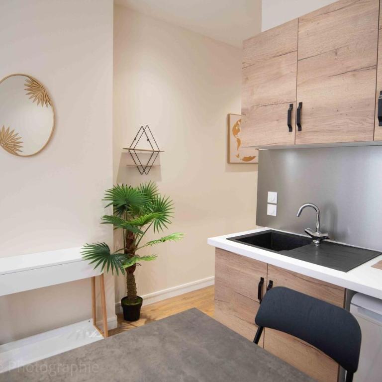 All in Lyon | Studio du Temple des Jacobins - Appartement - 4