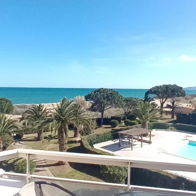 Les Capitelles Accès direct plage et piscine - Clim - ref 61 - Apartment mit 1 Schlafzimmer - 7