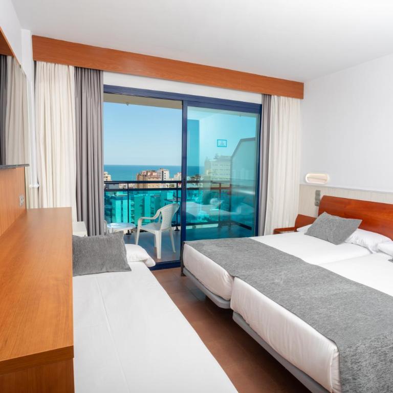Hotel Cibeles Playa - Habitación Doble con 2 camas (2 adultos + 1 niño) - 5