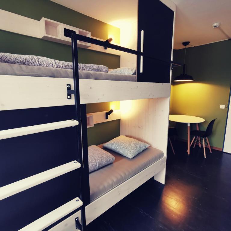 Backpackers Luzern - Einzelbett im 2-Bett-Schlafsaal für Frauen, mit Gemeinschaftsbad - 1
