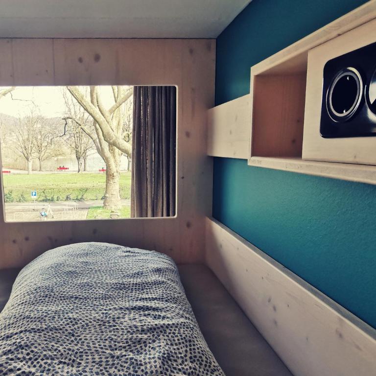 Backpackers Luzern - Einzelbett im Vierbett-Frauenschlafsaal mit Gemeinschaftsbad - 6