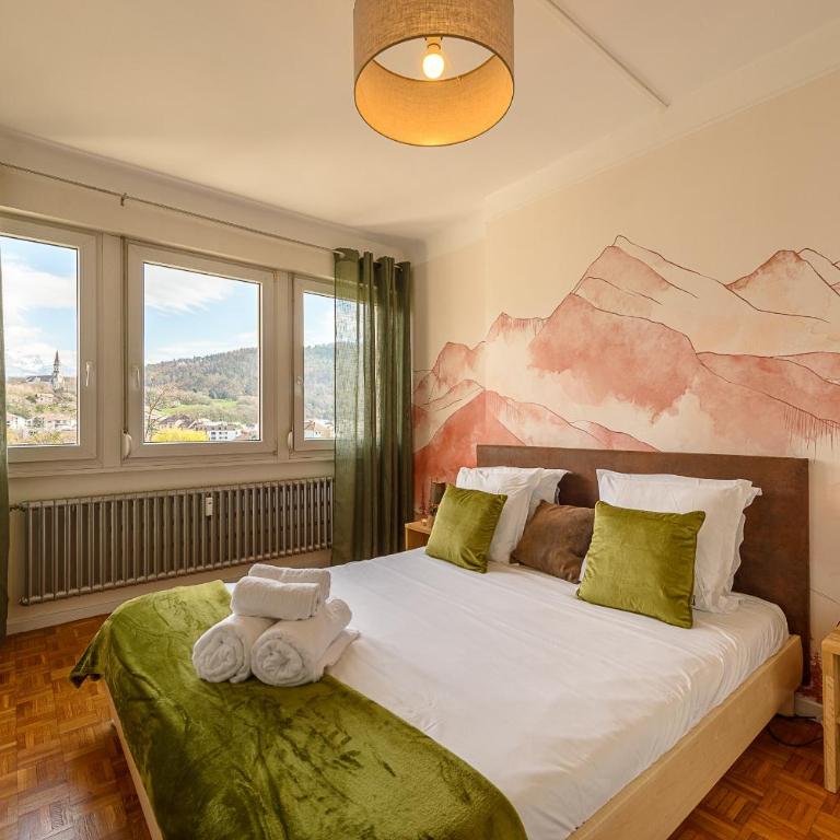 Le Thiou - Appartement lumineux avec vue sur le château et la Visitation - Appartement avec Vue sur la Montagne - 4