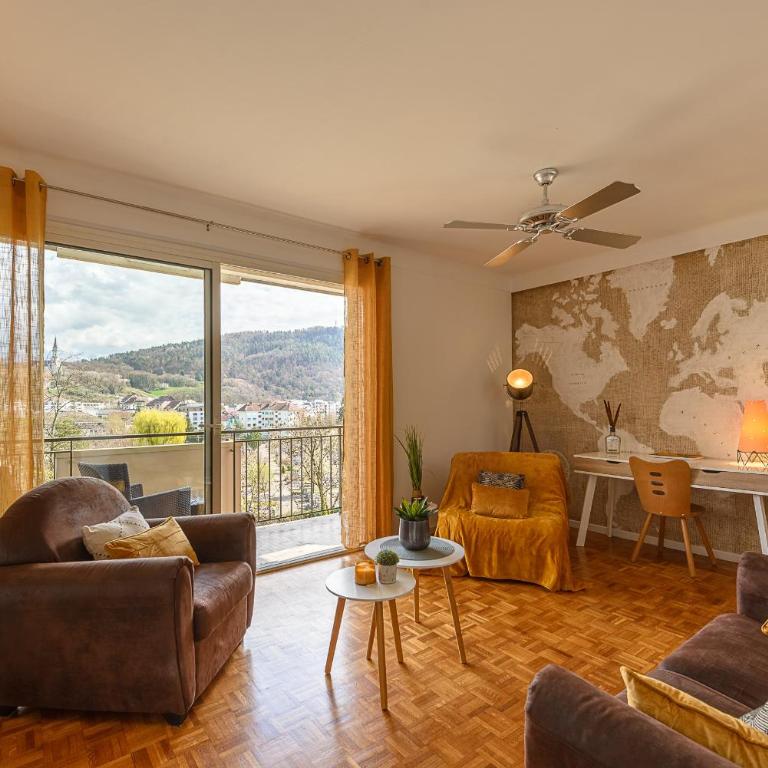 Le Thiou - Appartement lumineux avec vue sur le château et la Visitation - Appartement avec Vue sur la Montagne - 1