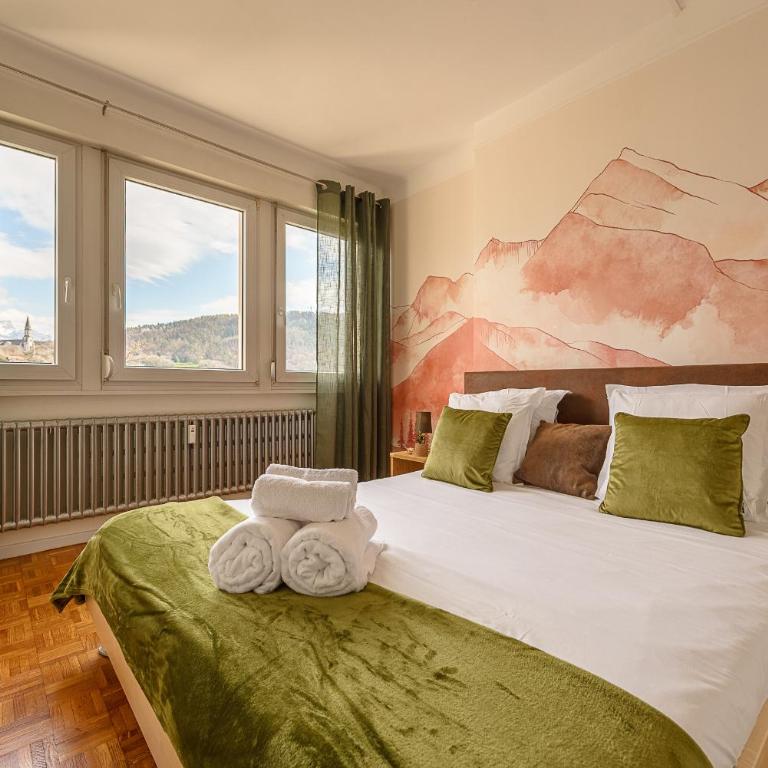 Le Thiou - Appartement lumineux avec vue sur le château et la Visitation - Appartement avec Vue sur la Montagne - 17
