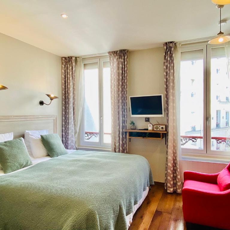 CamParis - B&B - Chambre d'hôtes - Double or Twin Room with Garden View - 1