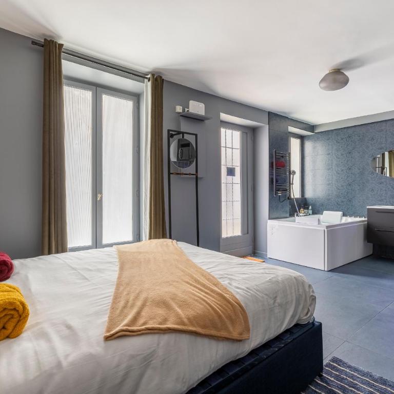 Opéra, Grand Boulevard 9ème, suite avec jacuzzi - Appartement 1 Chambre - 4