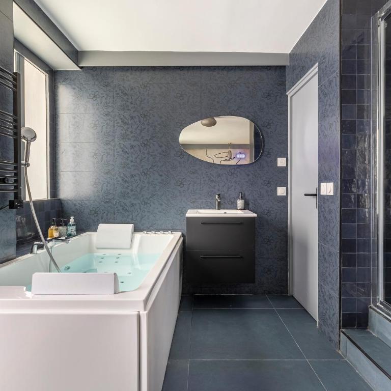 Opéra, Grand Boulevard 9ème, suite avec jacuzzi - Appartement 1 Chambre - 3