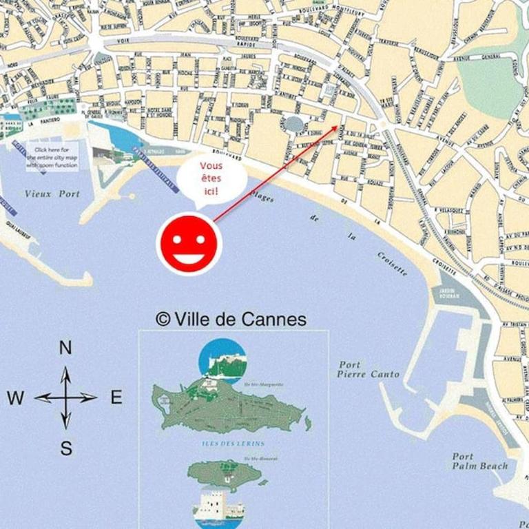 Augusta Palace - T3 **** 74m² - 150m Croisette - Apartamento de 2 dormitorios - 14