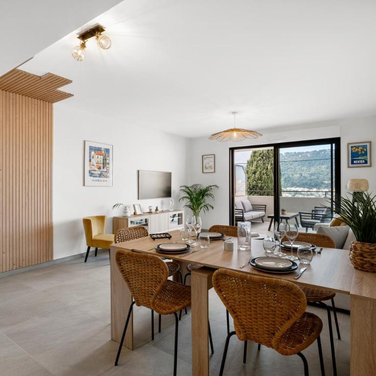La Pinède de La Turbie - Appt vue mer et montagne - Appartement 2 Chambres - 12