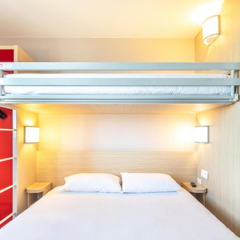 B&B HOTEL Lyon Aéroport Saint-Quentin-Fallavier - Chambre Triple avec 1 Lit Double et 1 Lit Simple - 6