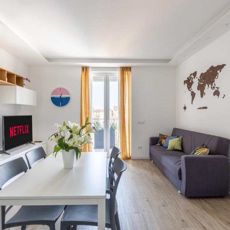 [Free Private Parking - Metro Line 5 min] Cozy Apartment - Appartamento con 1 Camera da Letto - 10