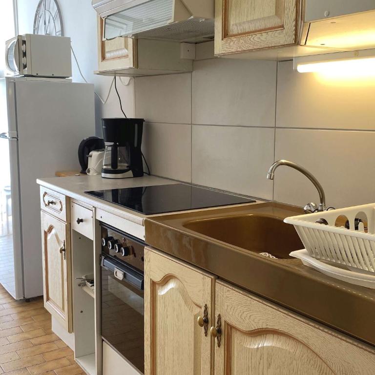 Grand T1 climatisé avec garage privatif proche des Thermes - Terrasse ensoleillée - FR-1-553-52 - Apartment (2 Adults) - 8