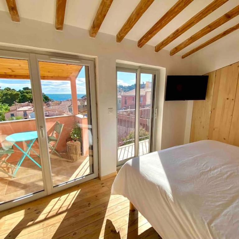 Collioure Fisherman’s House with sea views - Apartment mit 3 Schlafzimmern - 5