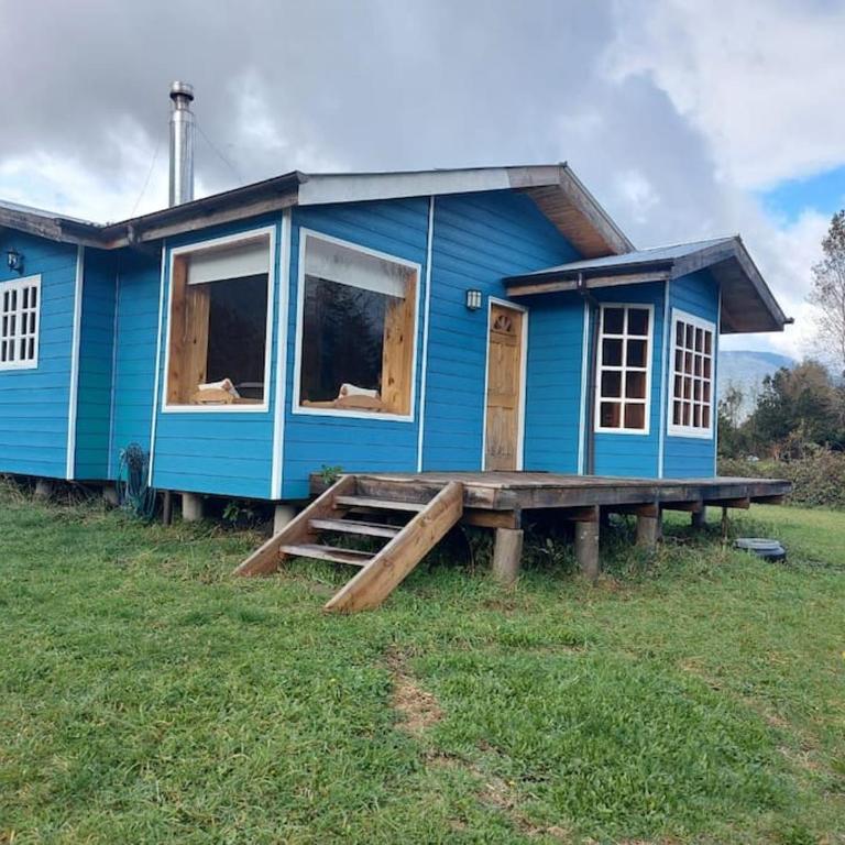 Cabaña Queltehue Cochamó - Three-Bedroom House - 1