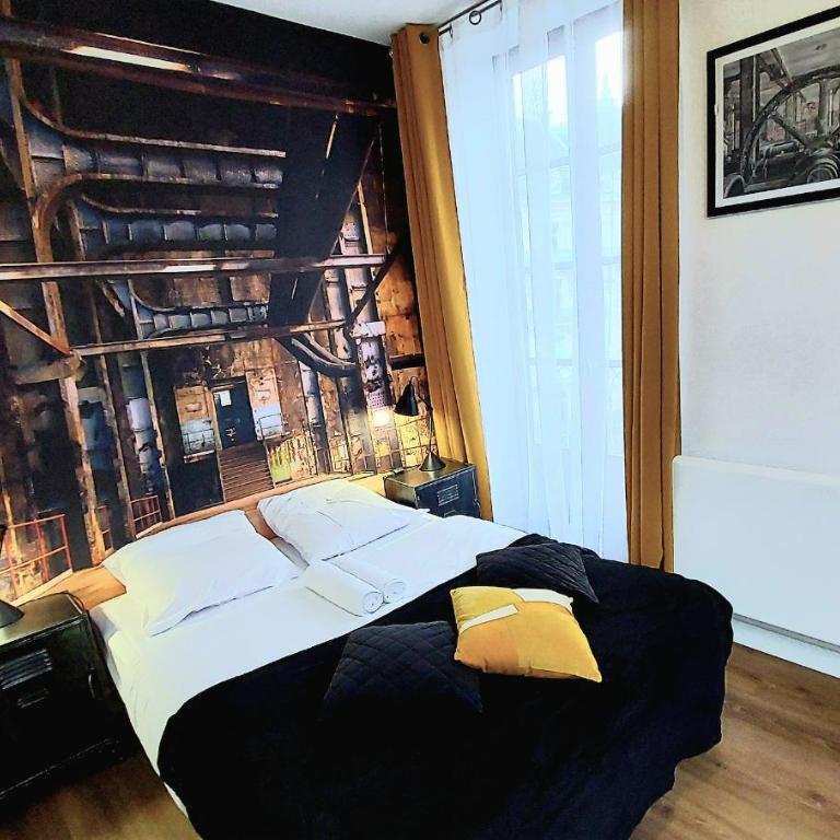 Hyper centre de Grenoble, esprit industriel - fibre - Appartement 1 Chambre - 1