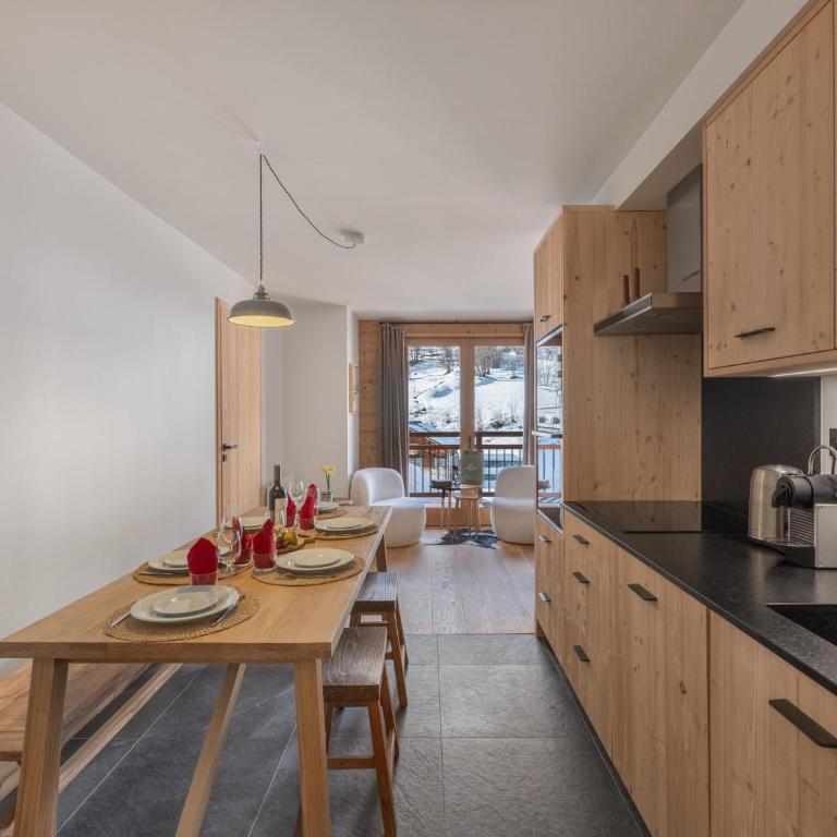 Appartement neuf 3 chambres proche pistes avec parking - Appartement 3 Chambres - 5