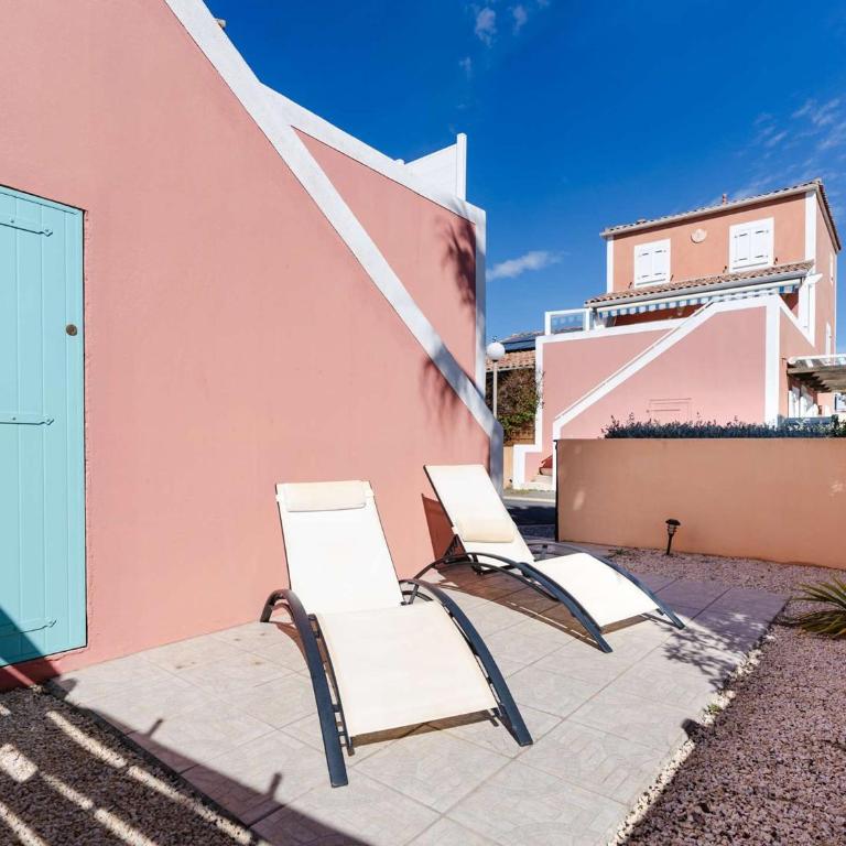 Villa climatisée avec terrasse, cuisine d’été et WIFI – Proche plage à Narbonne - FR-1-409-261 - Villa - 5
