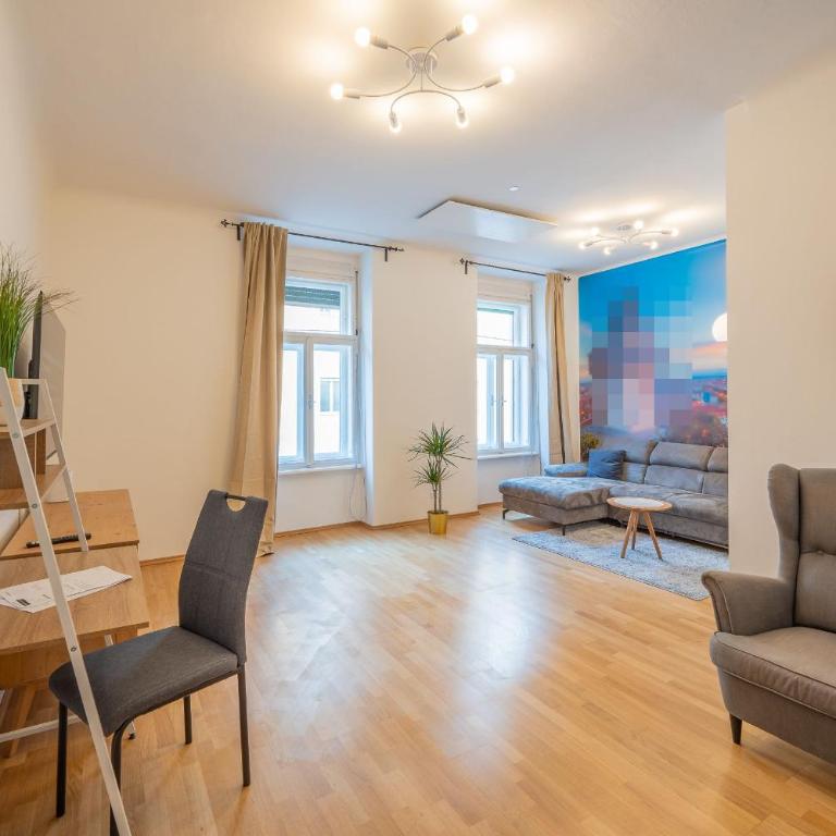 M&O Apartment, Zentral in Innenstadt-& Bahnhofsnähe - PARKGARAGE - Apartment mit 1 Schlafzimmer - 1