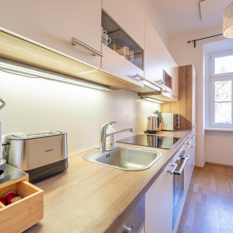 M&O Apartment, Zentral in Innenstadt-& Bahnhofsnähe - PARKGARAGE - Apartment mit 1 Schlafzimmer - 6
