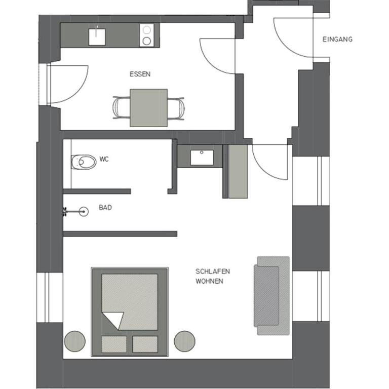 Trautes Quartier - Appartement avec Terrasse - 6