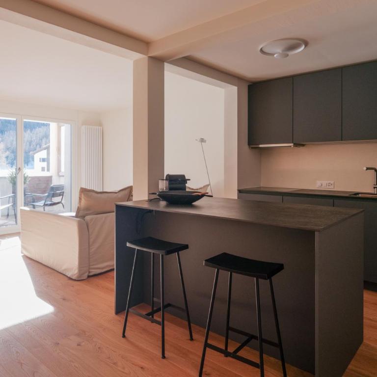 Residenza Lagrev - 2 ½ Zimmerwohnung Nr 206 - Typ 25A - 1 Etage - Süd - Apartamento con vistas a las montañas - 2