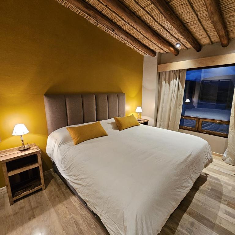 Cabañas Bodega Kindgard - Habitación Doble Deluxe con vistas a la montaña - 1 o 2 camas - 5