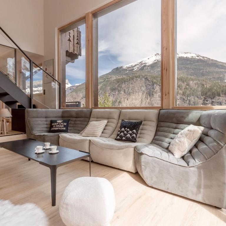 Chalet Kieppi - View off Mont-Blanc range - Chalet - 12