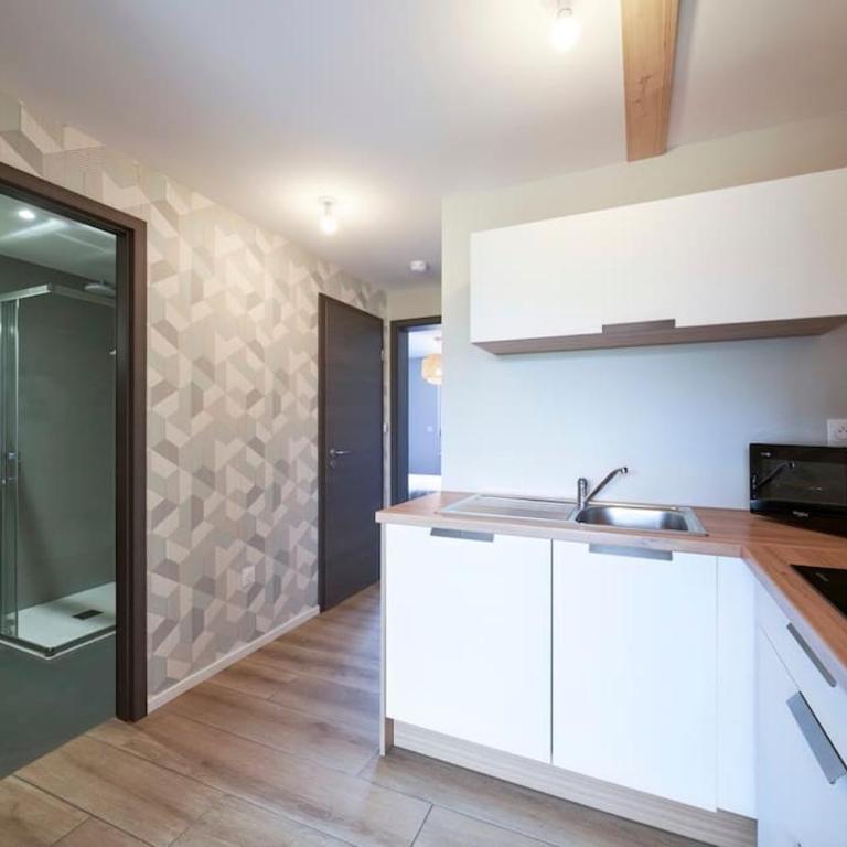 Le SCANDINAVE Centre Ville/2 chambres + Terrasse - Apartment mit 2 Schlafzimmern - 5
