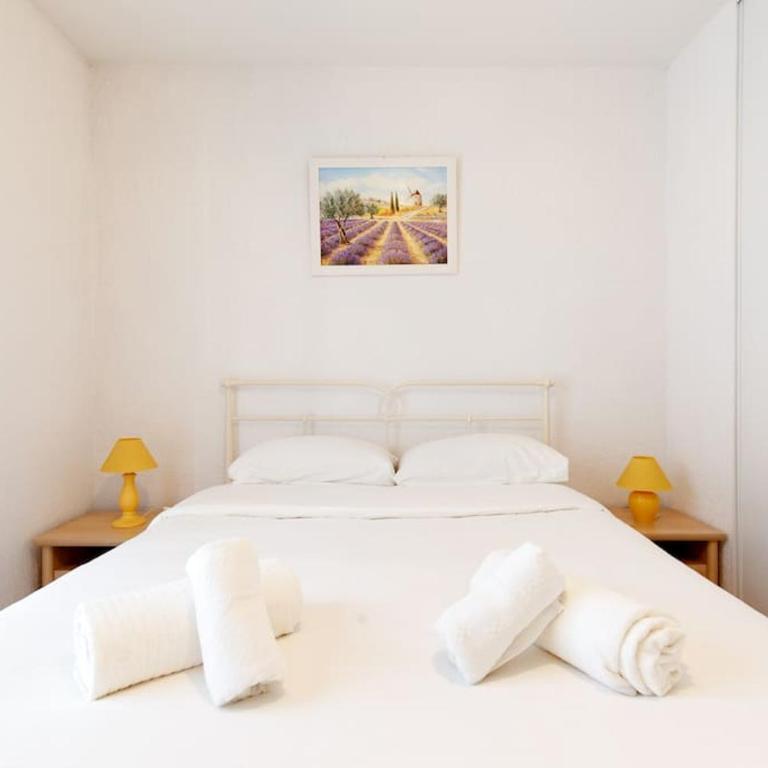 Domaine des Palmiers - Piscine- Parking - Tennis - Clim - Appartement 2 Chambres - 4