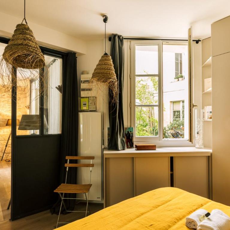 Le Petit Nid - 2 personnes - Paris 3 - Terrasse - Appartement 1 Chambre - 13