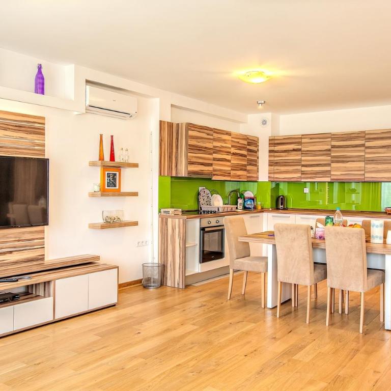 VIP Apartments - Apartman sa 1 Spavaćom Sobom i Pogledom na Planinu i Reku - 1