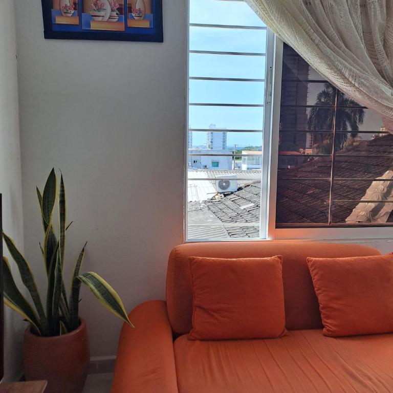 Cartagena más cómoda y económica - Apartamento de 1 dormitorio con vistas - 2