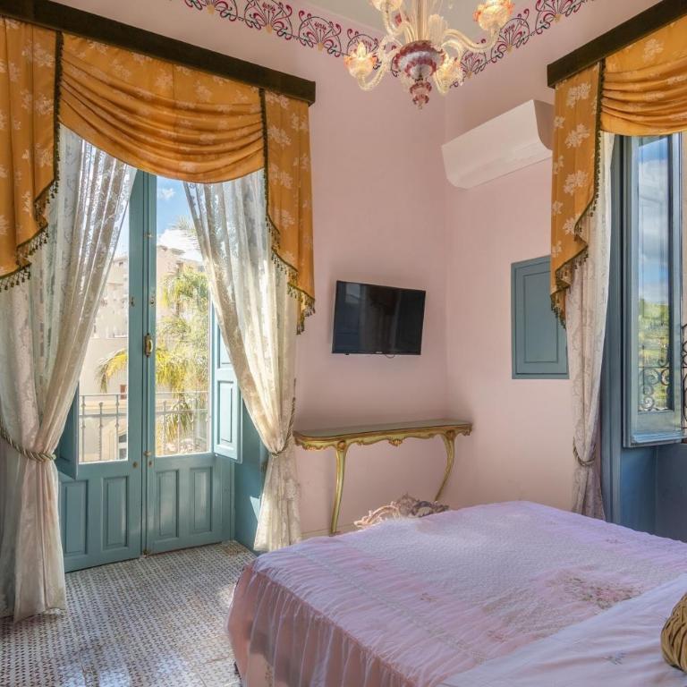 Villa Nicolaci - Liberty Suites - Camera Matrimoniale Deluxe con Balcone e Vista Mare - 8