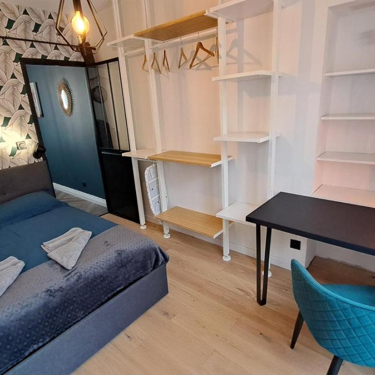 L'indigo, 4-6 pers, 2ch-2sdb, proche cité de la gastronomie - Apartamento de 2 dormitorios - 5