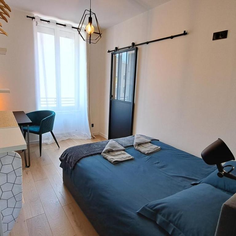 L'indigo, 4-6 pers, 2ch-2sdb, proche cité de la gastronomie - Apartamento de 2 dormitorios - 11