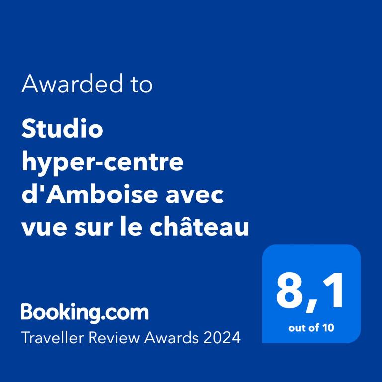 Cosy studio, at foot of - au pied du, Château d'Amboise - Appartement 1 Chambre - 2