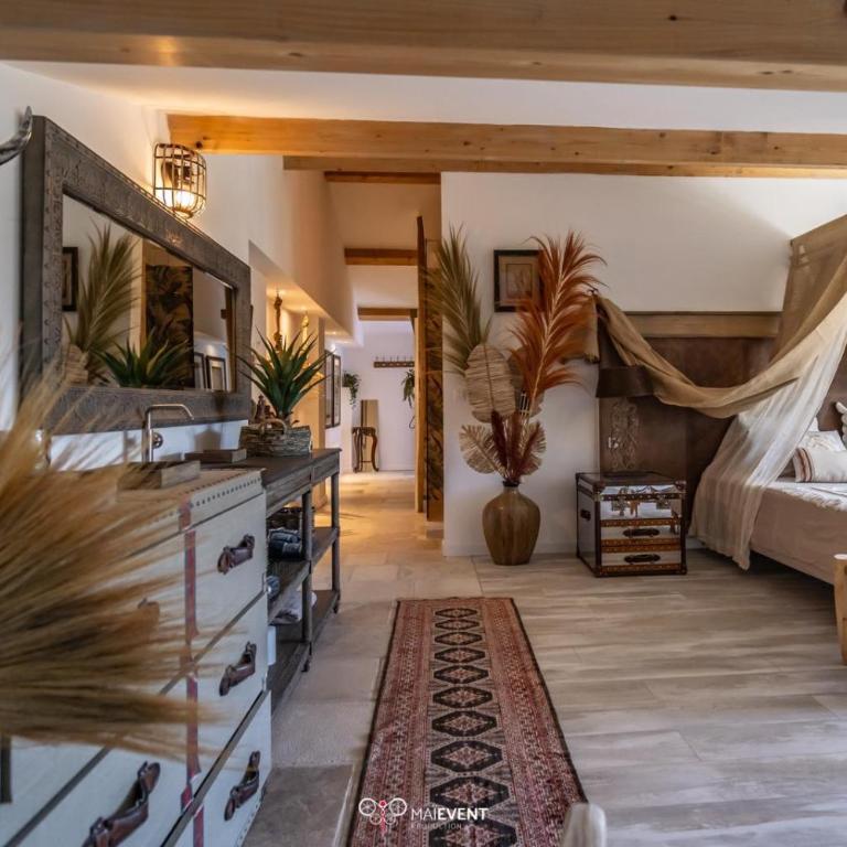 VILLA au Cap Brun, 4 belles chambres, Piscine - Deluxe Vierbettzimmer - 4