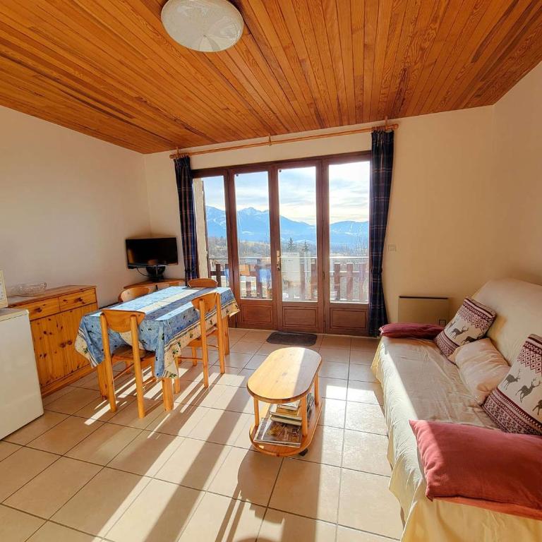 Studio spacieux 4 pers avec balcon à Saint-Michel-de-Chaillol - FR-1-393-8 - Estudio - 1