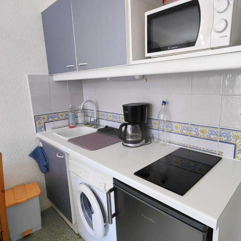 Appartement T2 avec piscine, 4 pers, Cap d'Agde - FR-1-607-54 - Appartement (4 Adultes) - 8
