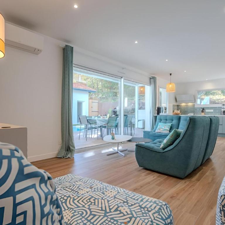 Villa Souleillous, basco landaise de prestige, 500m de la plage - Villa - 10