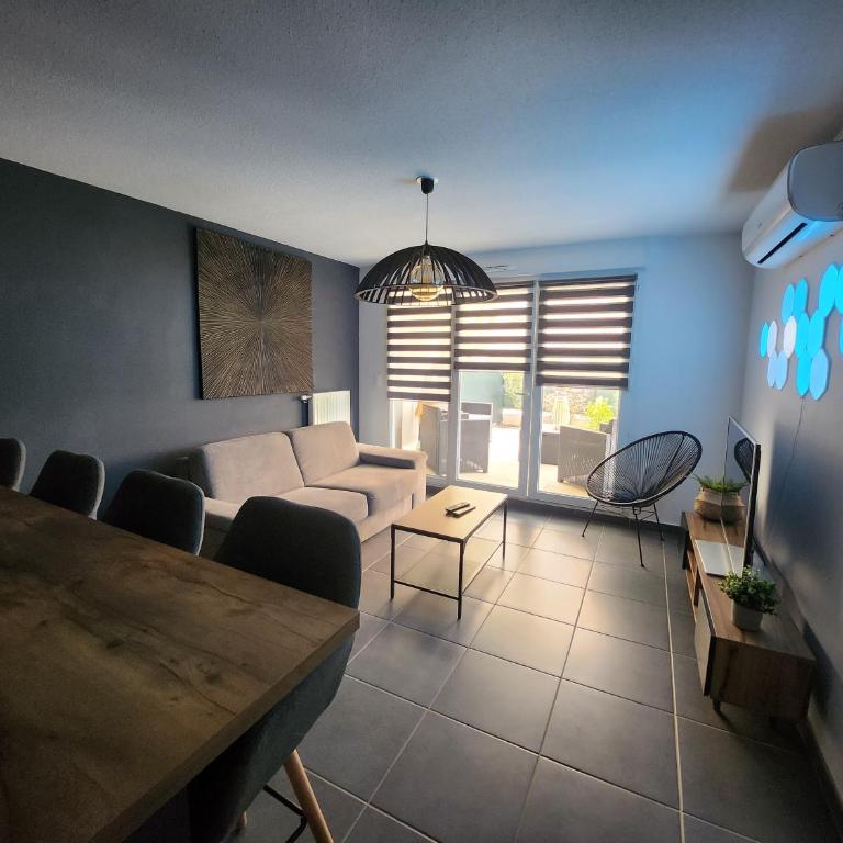 Proche Avignon centre, jardin & climatisation 4pers - Apartment with Garden View - 15